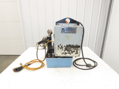 Vektek Vector Flo Hydraulic Manual Workholding Pump Power Pack 2.5gal 5000psi