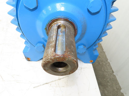 Flender CDA 200 Gear Reducer Gearbox Drive 21.5:1 Ratio 71.5 RPM Hollow Shaft