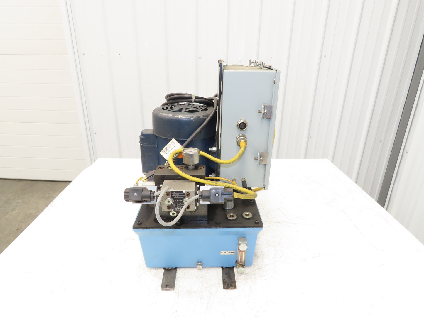 Vektek Vector Flo Hydraulic Manual Workholding Pump Power Pack 2.5gal 5000psi