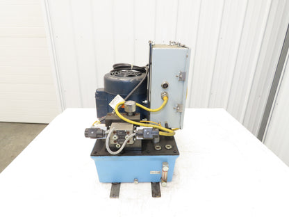 Vektek Vector Flo Hydraulic Manual Workholding Pump Power Pack 2.5gal 5000psi