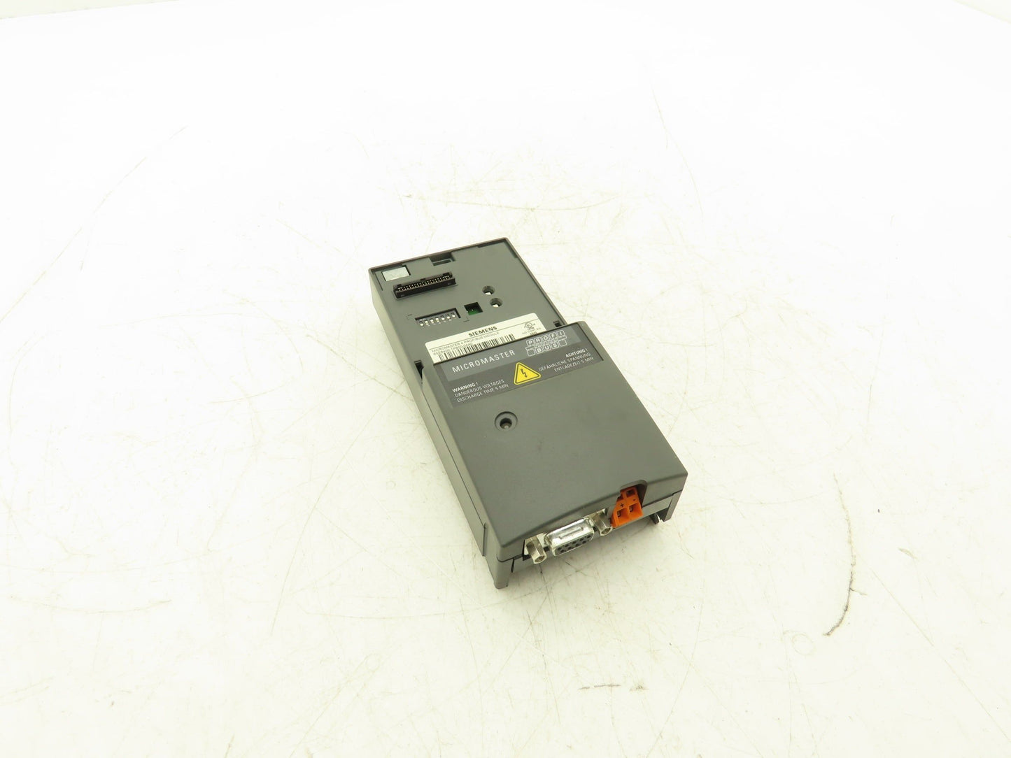 Siemens 6SE6400-1PB00-0AA0 Micromaster 4 VFD Process Field Bus Profibus Module
