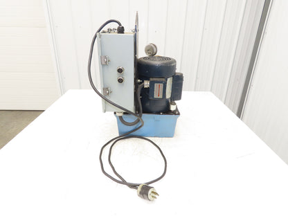 Vektek Vector Flo Hydraulic Manual Workholding Pump Power Pack 2.5gal 5000psi