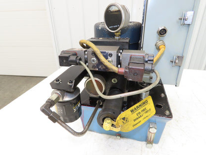 Vektek Vector Flo Hydraulic Manual Workholding Pump Power Pack 2.5gal 5000psi