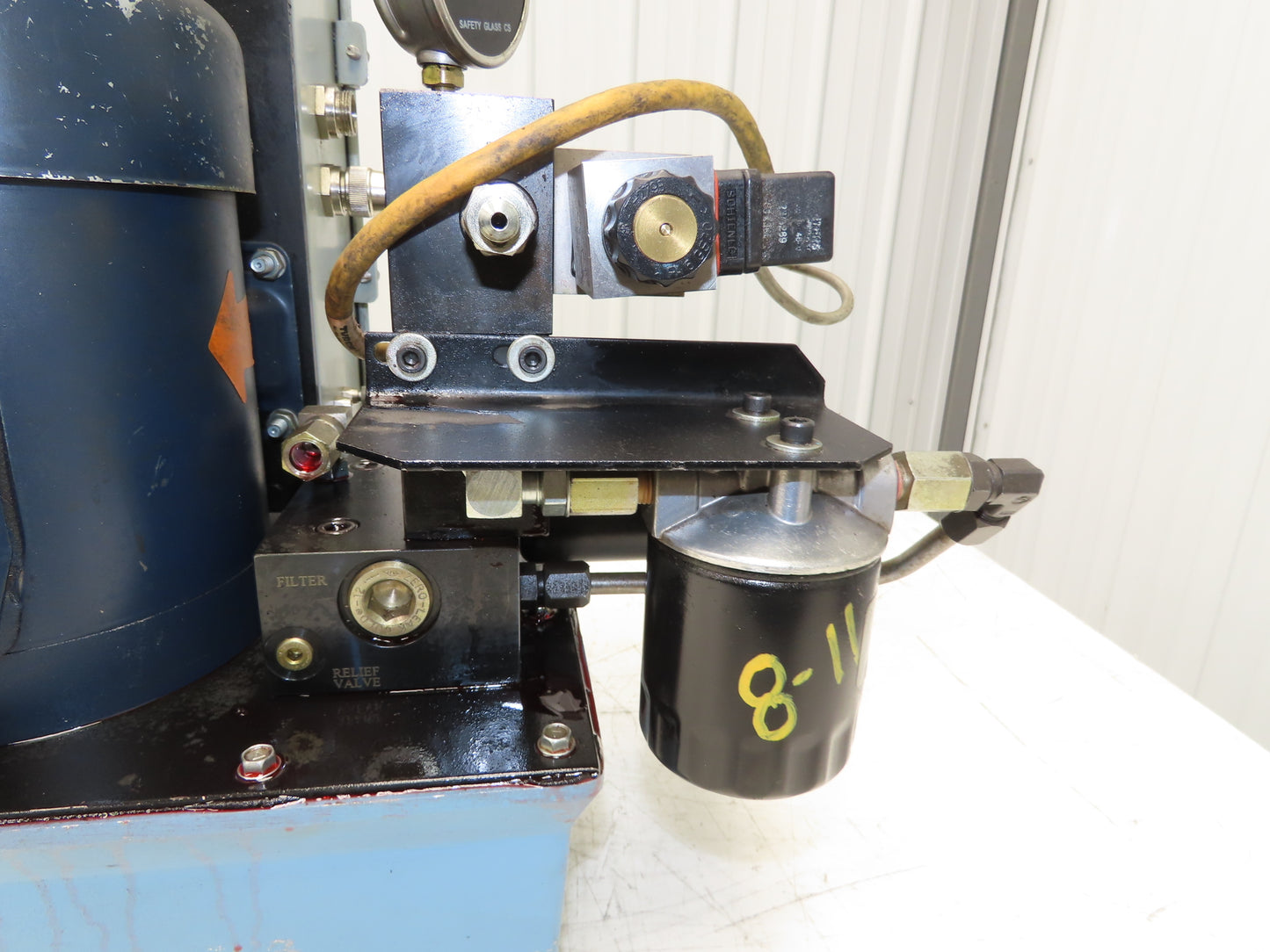 Vektek Vector Flo Hydraulic Manual Workholding Pump Power Pack 2.5gal 5000psi