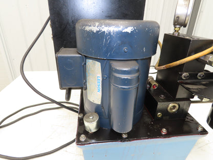 Vektek Vector Flo Hydraulic Manual Workholding Pump Power Pack 2.5gal 5000psi