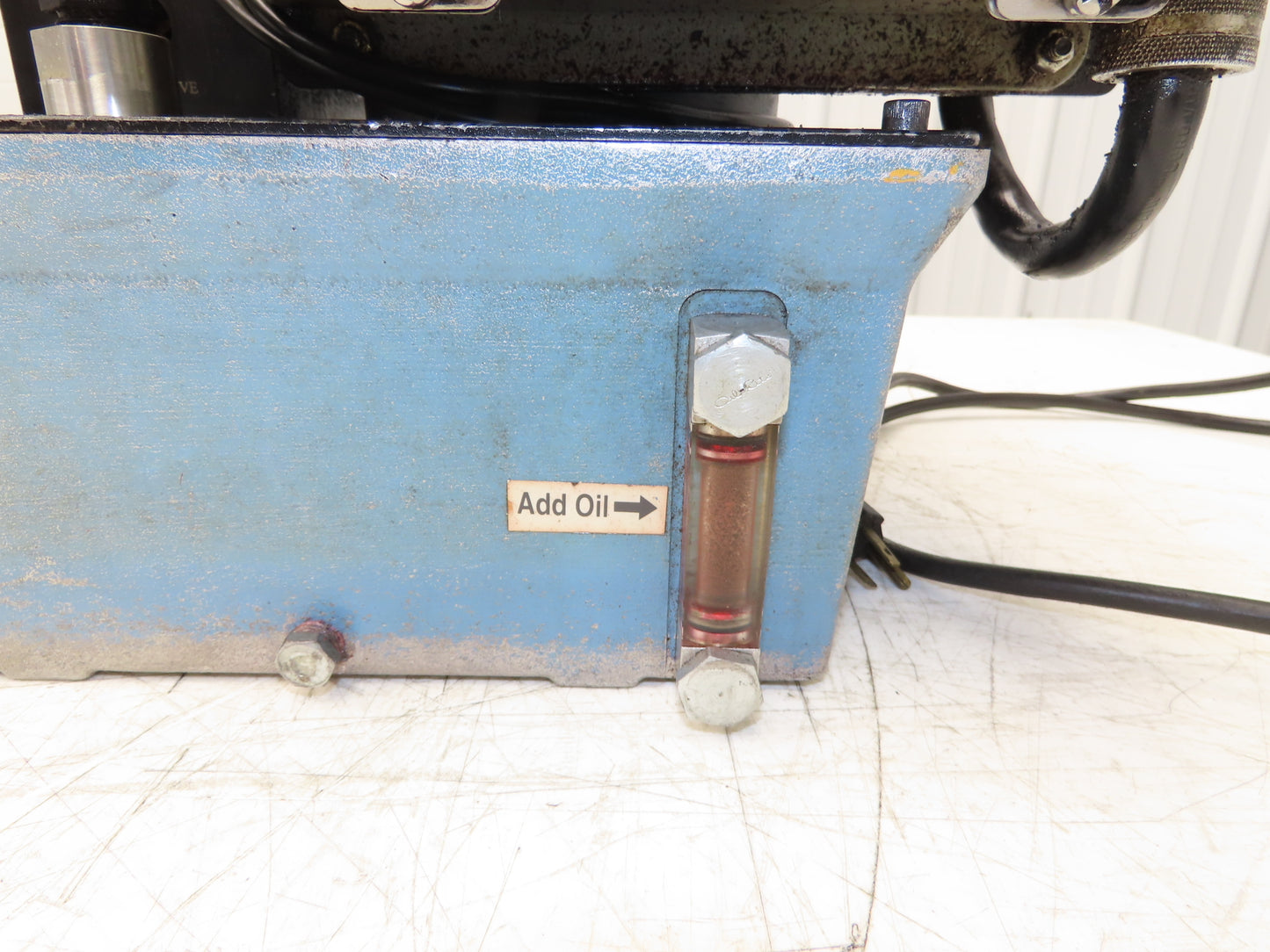 Vektek Vector Flo Hydraulic Manual Workholding Pump Power Pack 2.5gal 5000psi