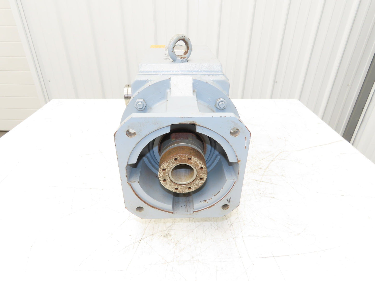 Stober K613SG0760MQ40 Helical Gearbox 76.14:1 Reducer 20rpm Hollow Shaft IEC 112