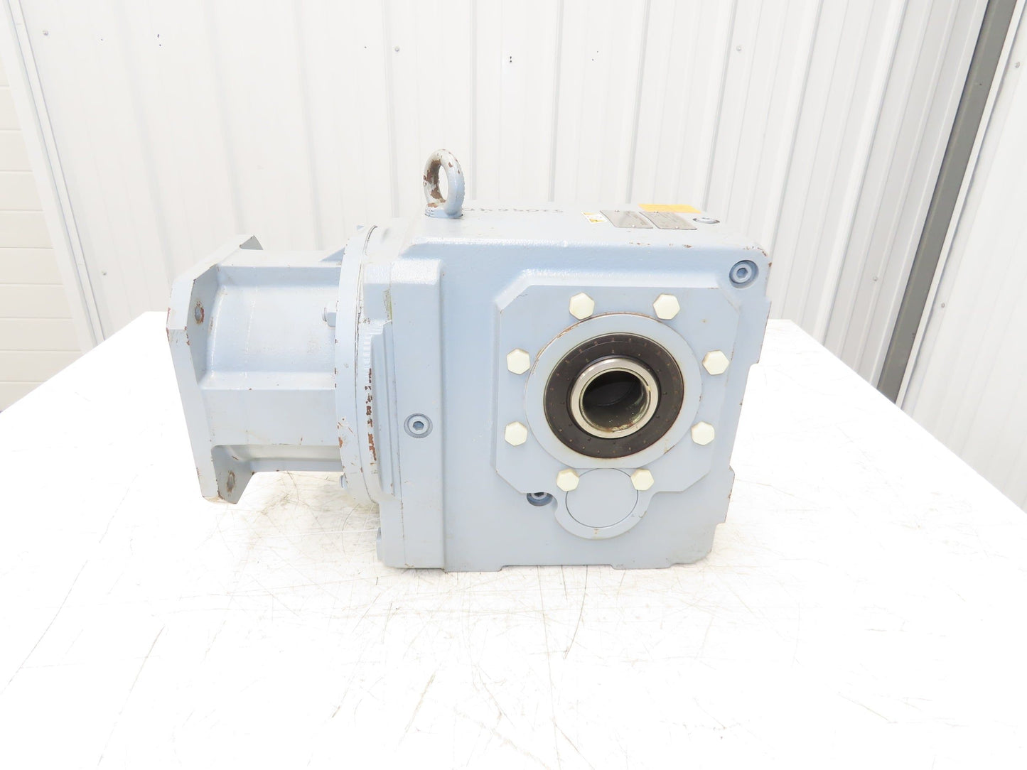 Stober K613SG0760MQ40 Helical Gearbox 76.14:1 Reducer 20rpm Hollow Shaft IEC 112