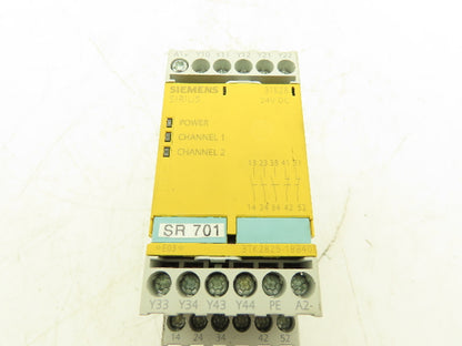 Siemens 3TK2825-1BB40 Sirius Safety Relay Control Unit Module Din Rail Mount