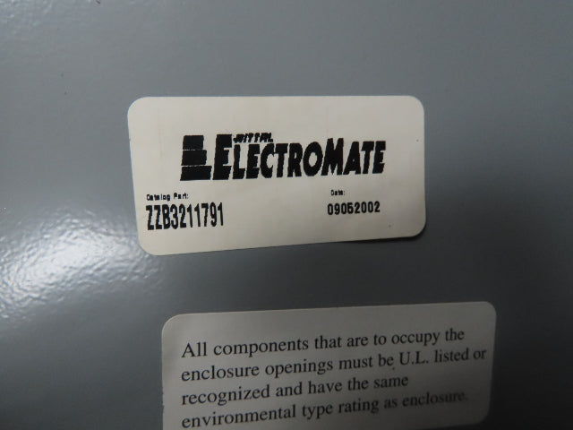 Rittal ZZB3211791 ElectroMate Panel Enclosure 14x14x10" Wall Mount