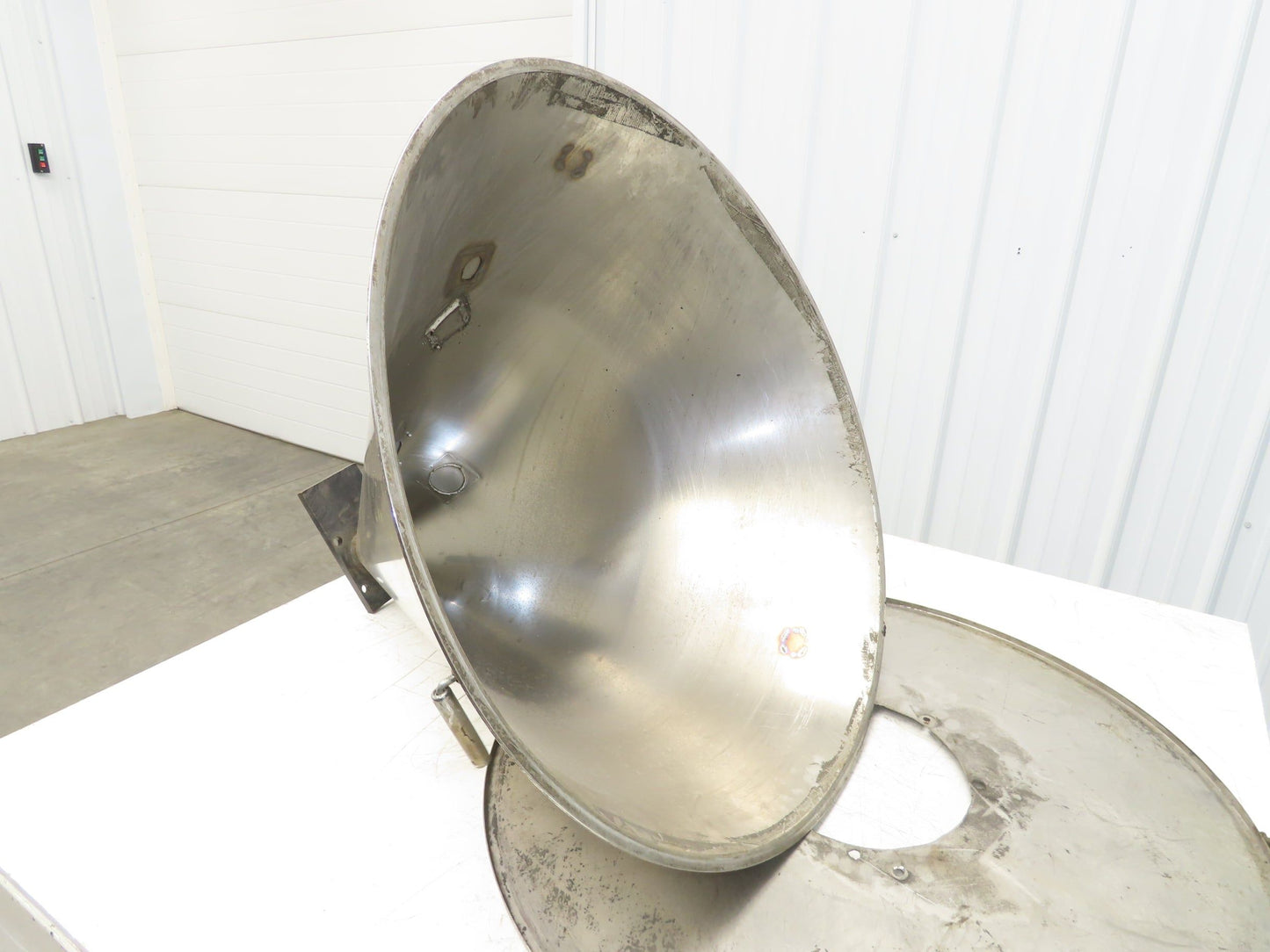 Stainless Vacuum Receiver Loader 30" Hopper 26 Gallon Injection Molding Plastic