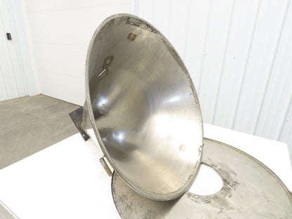 Stainless Vacuum Receiver Loader 30" Hopper 26 Gallon Injection Molding Plastic