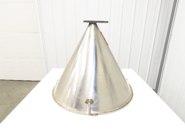 Stainless Vacuum Receiver Loader 30" Hopper 26 Gallon Injection Molding Plastic