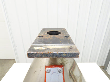 Stainless Vacuum Receiver Loader 30" Hopper 26 Gallon Injection Molding Plastic