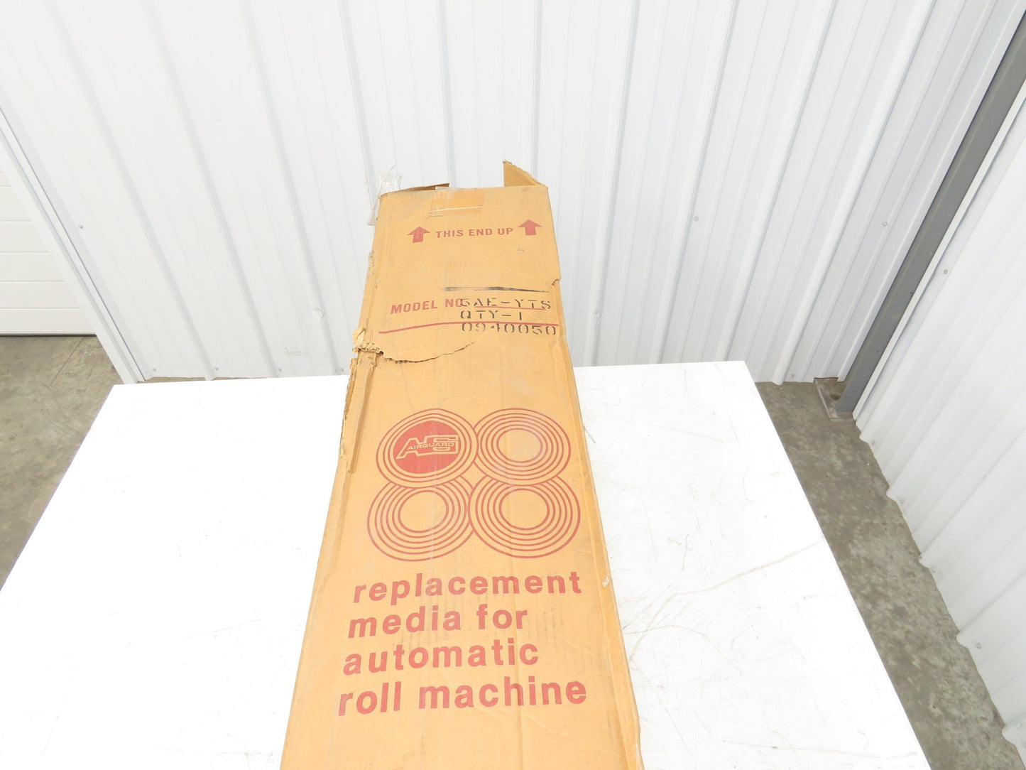 AirGuard 5AE-YTS Automatic Roll Filter 11" Dia 56" L