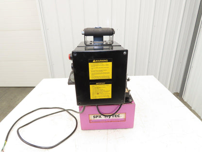 SPX Hytec 100888 Model B Hydraulic Power Workholding Pump Unit 2.5gal 115V