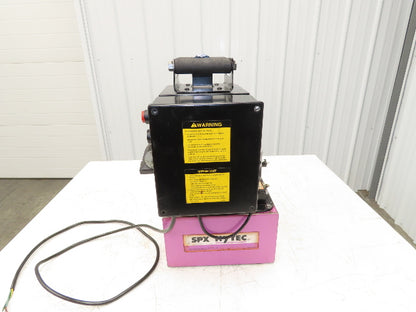 SPX Hytec 100888 Model B Hydraulic Power Workholding Pump Unit 2.5gal 115V