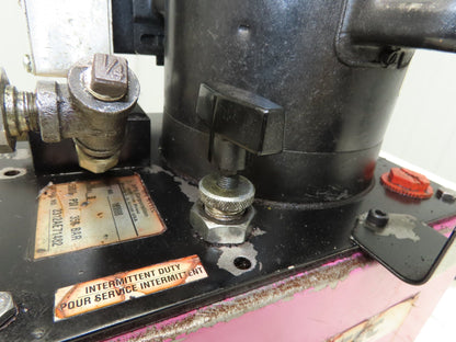 SPX Hytec 100888 Model B Hydraulic Power Workholding Pump Unit 2.5gal 115V