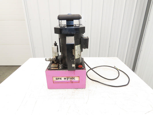 SPX Hytec 100888 Model B Hydraulic Power Workholding Pump Unit 2.5gal 115V