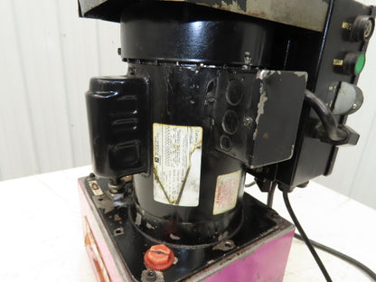 SPX Hytec 100888 Model B Hydraulic Power Workholding Pump Unit 2.5gal 115V
