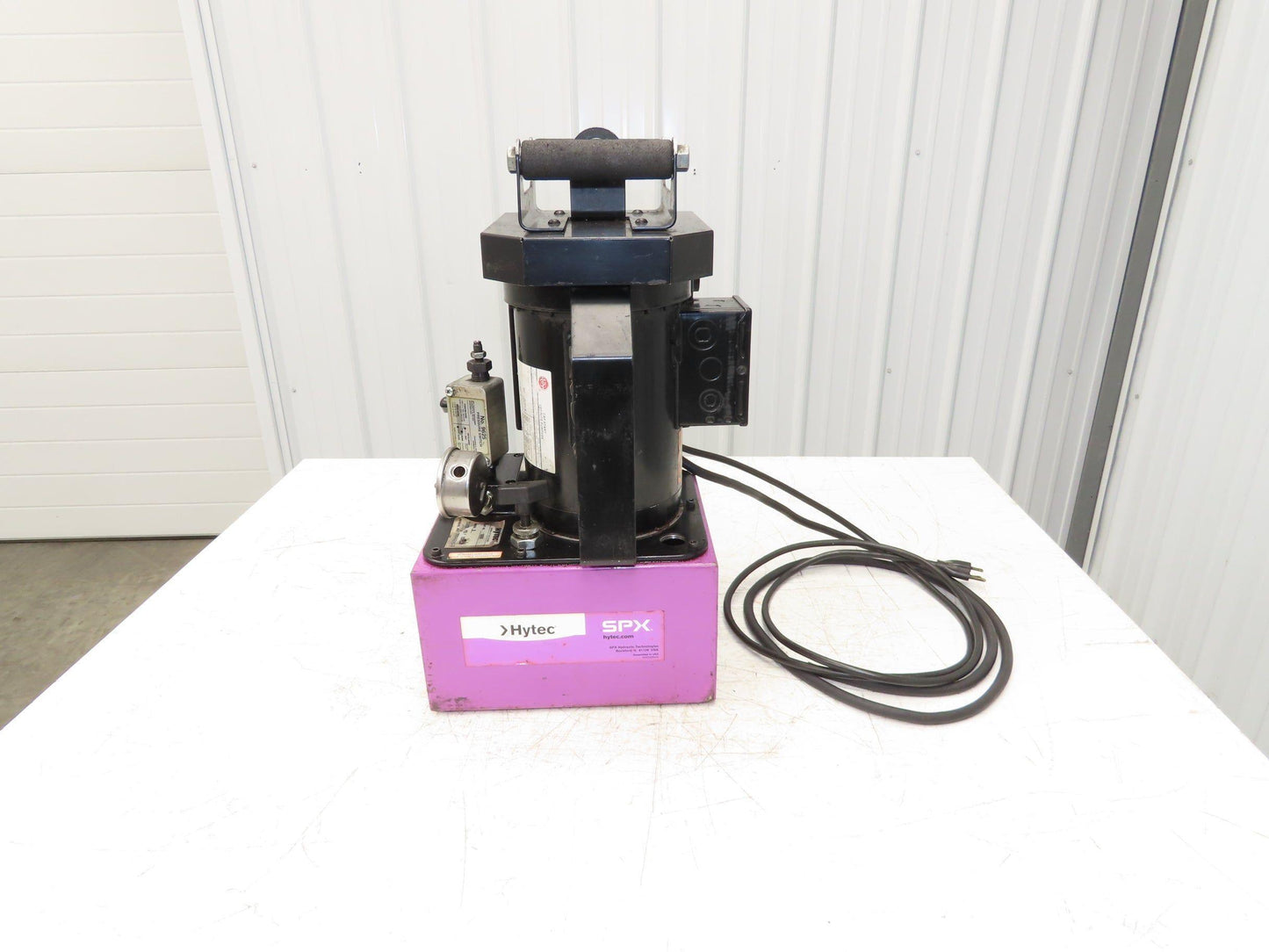 SPX Hytec 100888 Model B Hydraulic Power Workholding Pump Unit 2.5gal 115V
