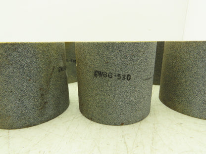 Norton GWBG-530 Grinding Wheel 2.75x2.5x1.5" Lot of 8