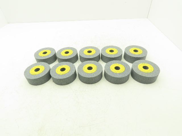 Norton 53A80-KVBE Grinding Wheel 8120rpm 4x1.5x.875" Lot of 10
