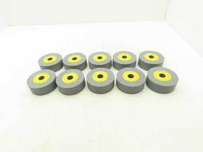 Norton 53A80-KVBE Grinding Wheel 8120rpm 4x1.5x.875" Lot of 10
