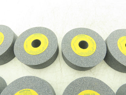 Norton 53A80-KVBE Grinding Wheel 8120rpm 4x1.5x.875" Lot of 10