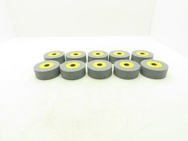 Norton 53A80-KVBE Grinding Wheel 8120rpm 4x1.5x.875" Lot of 10