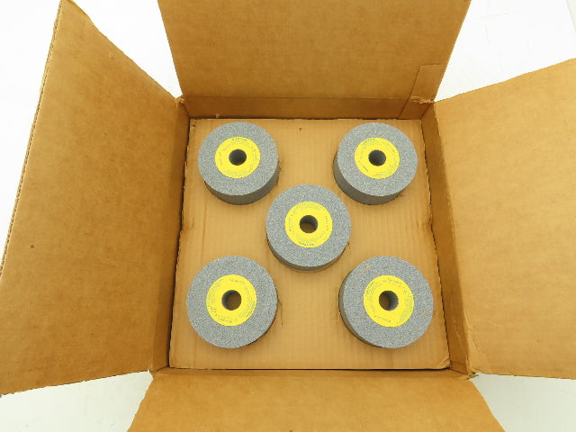 Norton 53A80-KVBE Grinding Wheel 8120rpm 4x1.5x.875" Lot of 10