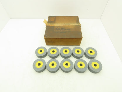 Norton 53A80-KVBE Grinding Wheel 8120rpm 4x1.5x.875" Lot of 10
