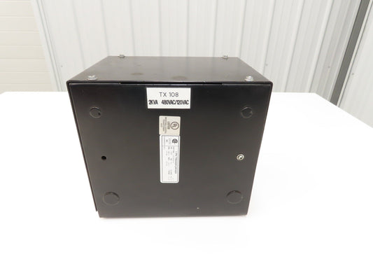 Rex Power Magnetics Stepdown Transformer 2kva 1Ph HV480 - LV120