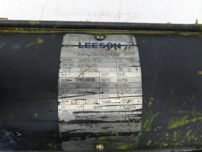 Leeson A145T17XC1D AC Motor Explosion Proof 2Hp 1725 RPM 230/460V 3PH K145TC