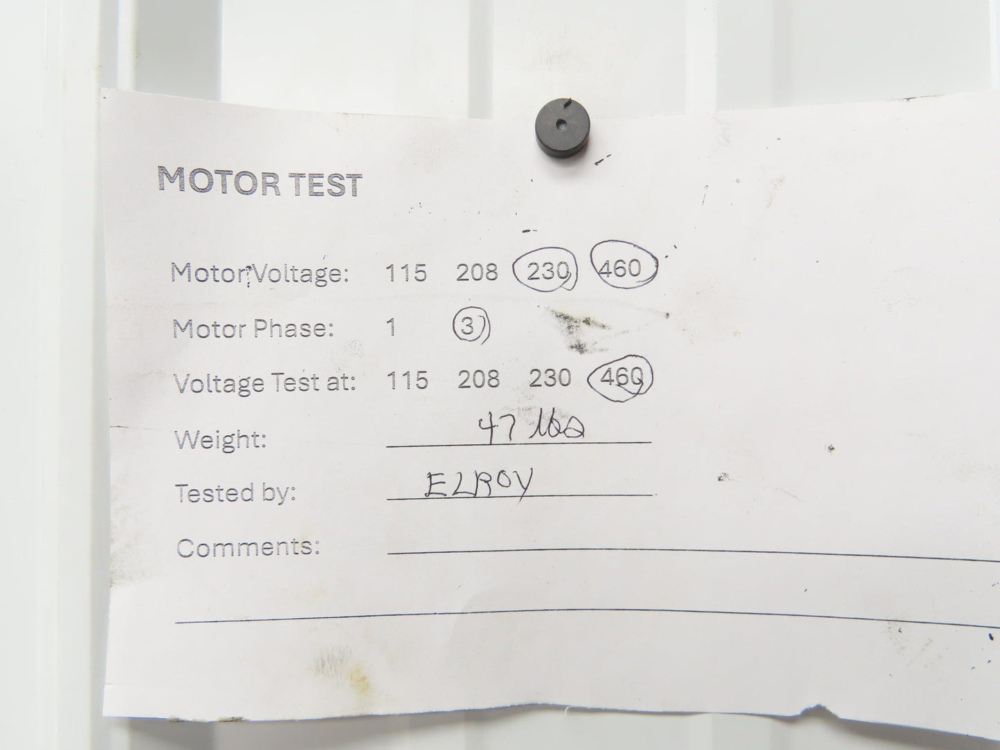 Reliance B72V6182M-ZG Explosion Proof AC Motor 2Hp 1725 RPM 230/460V 3PH 145TC