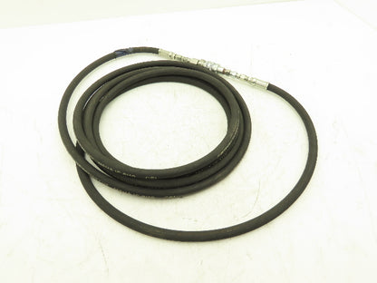 1/4" Flame Resistant Hydraulic Hose 5800psi w/Parker No-Spill Quick Connect 20'