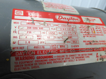 Bridge Crane Trolley Drive Tractor 3/4Hp 230/460V 3PH 36 FPM