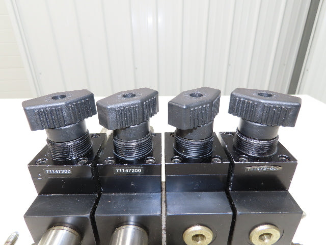 Vektek 0914 3x4 Manual Hydraulic 4-Valve Manifold Assembly Lever/Handle