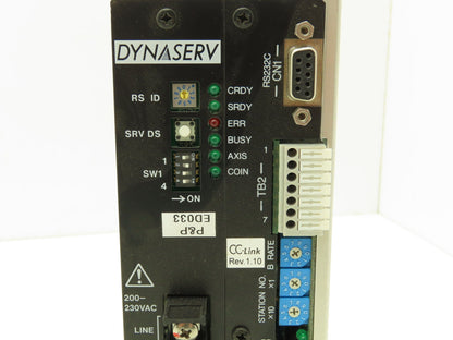 Yokogawa UB5C-015N-1AB-2C1-2/CE/CN/Z Dynaserv DD Servo Actuator Drive 230V 300VA