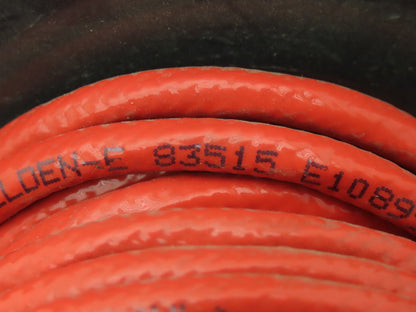 Belden 83515 Wire Spool 24AWG 40' 15 Conductor Shielded Red Cable Thermal