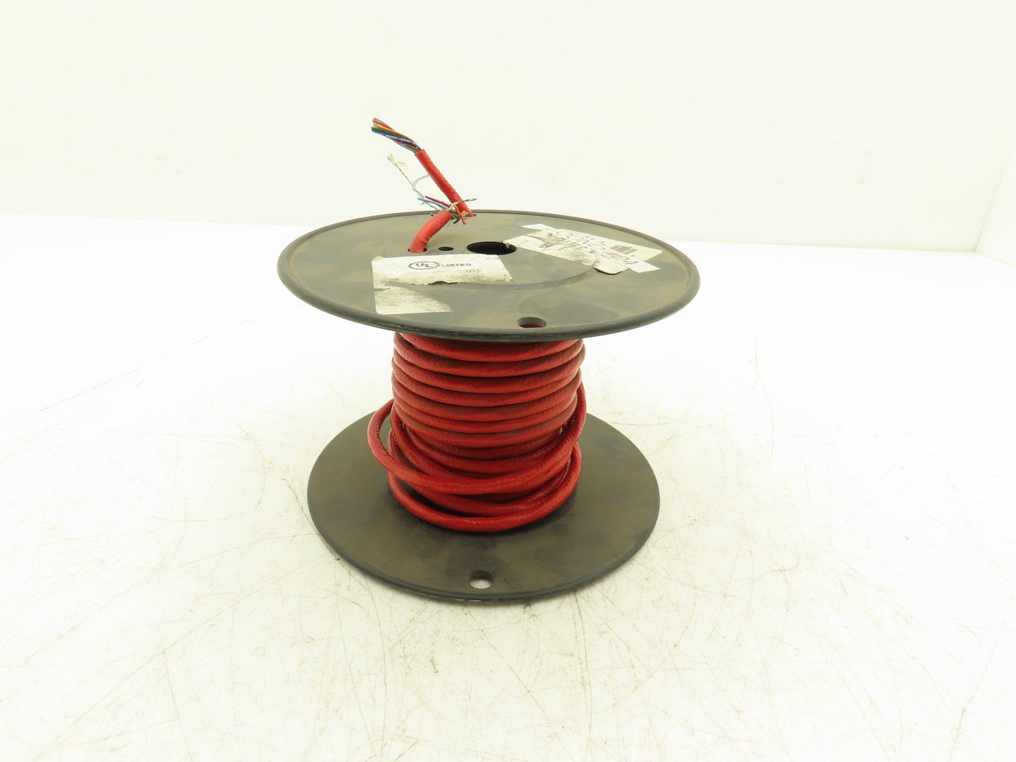Belden 83515 Wire Spool 24AWG 40' 15 Conductor Shielded Red Cable Thermal