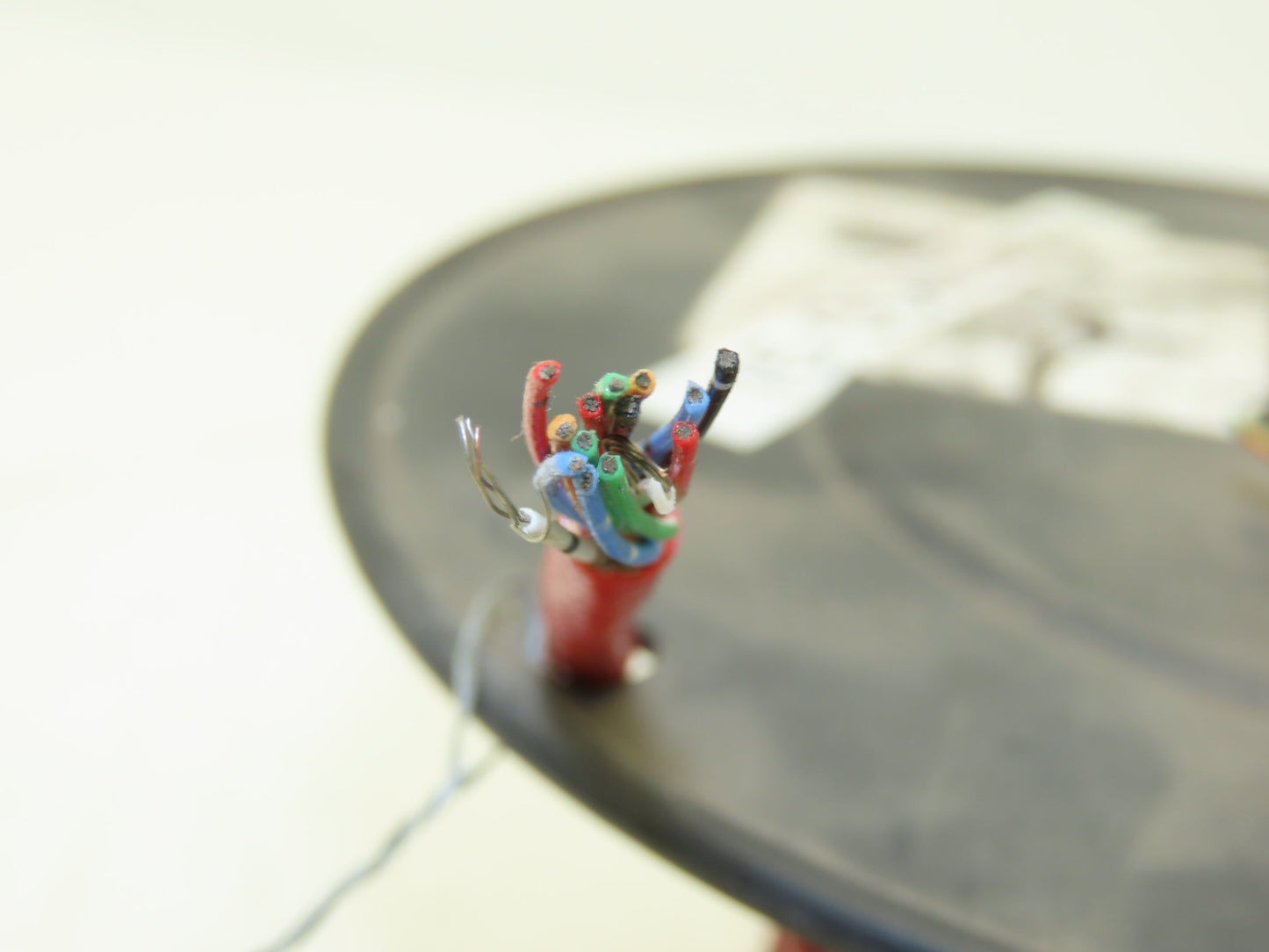 Belden 83515 Wire Spool 24AWG 40' 15 Conductor Shielded Red Cable Thermal