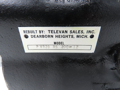 Vickers PVB29 RS 20C-12 Hydraulic Axial Piston Pump 30 GPM 3000 PSI 61.6cm³