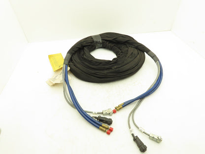 Hypertherm HPR400XD 123983 Plasma Torch Gas Leads HPR Auto SC to MC 50'