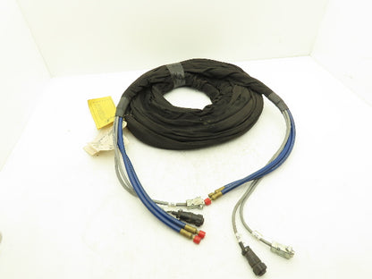 Hypertherm HPR400XD 123983 Plasma Torch Gas Leads HPR Auto SC to MC 50'