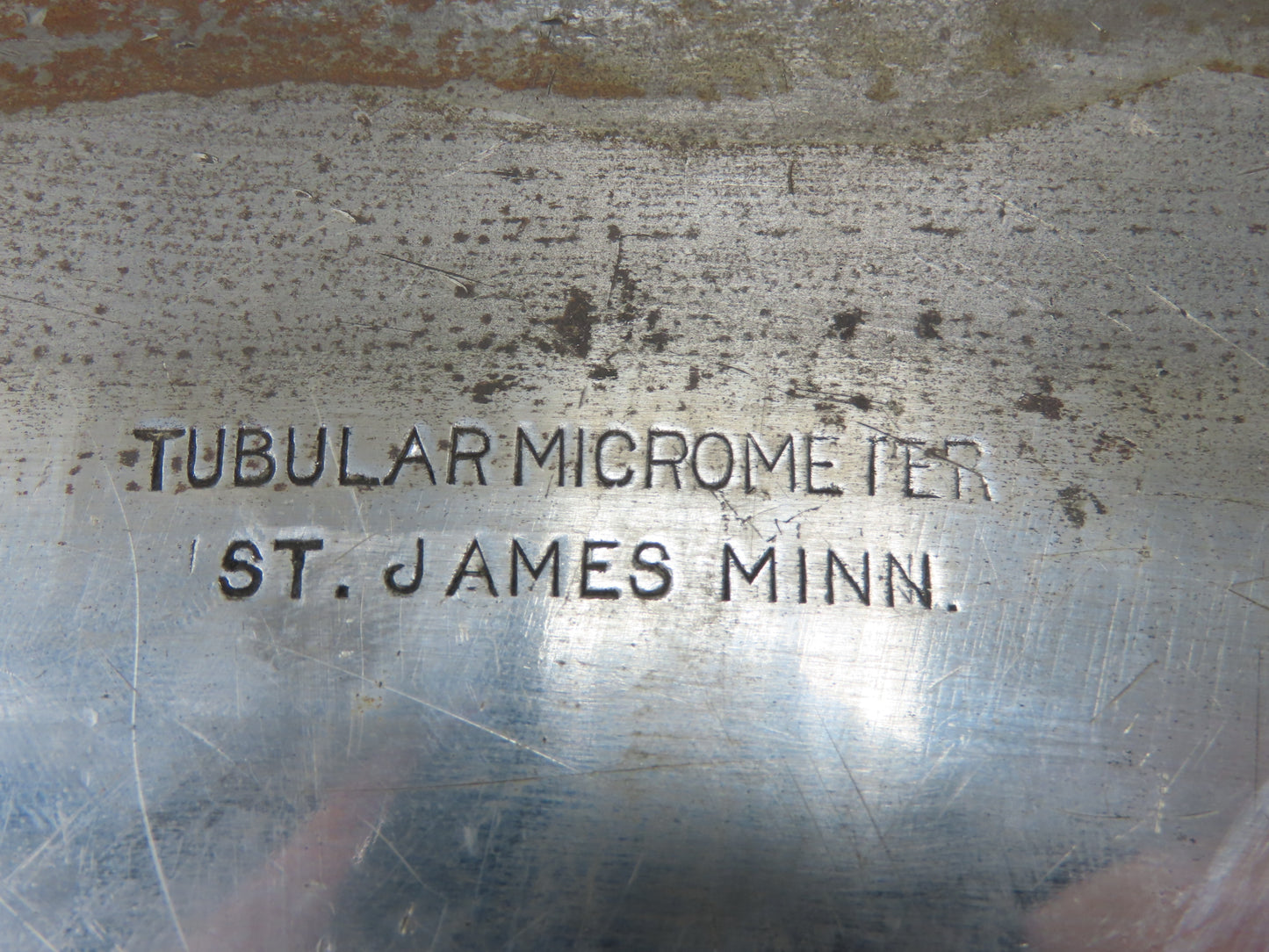 Tubular Micrometer Co Vintage Bow 38-43" Outside Dia Dial Gauge Large