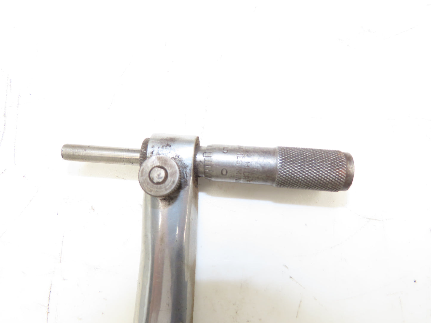 Tubular Micrometer Co Vintage Bow 38-43" Outside Dia Dial Gauge Large