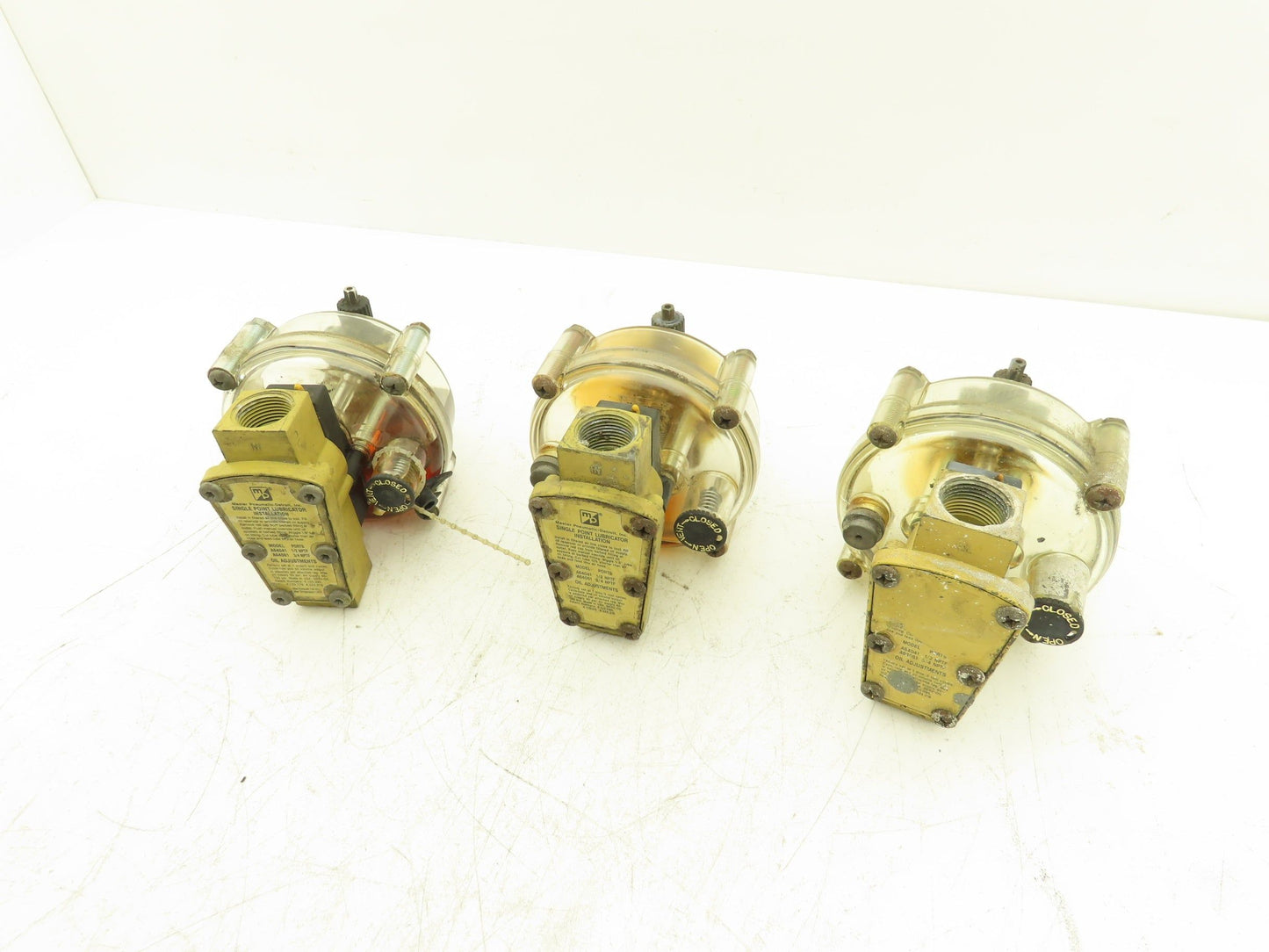 Master Pneumatic A64061 Lubricator 3/4" NPT Single Point Air Lot of 3