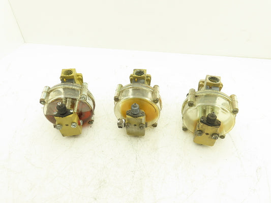 Master Pneumatic A64061 Lubricator 3/4" NPT Single Point Air Lot of 3