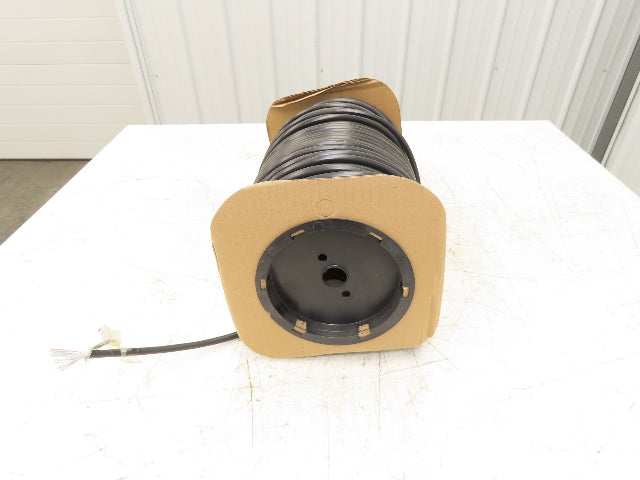 3M 3659/25SF Wire Spool 28AWG 300' 25 Conductor Flat Ribbon Cable Black